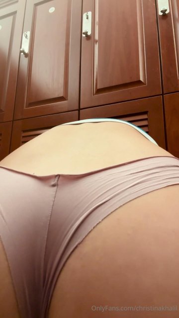 Christina Khalil Public Gym Thong Strip Onlyfans Video Leaked - #3
