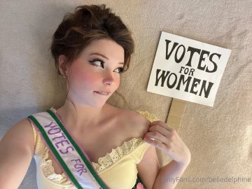 Belle Delphine Votes For Women Onlyfans Set Leaked - #21