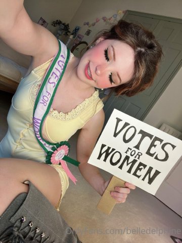 Belle Delphine Votes For Women Onlyfans Set Leaked - #3