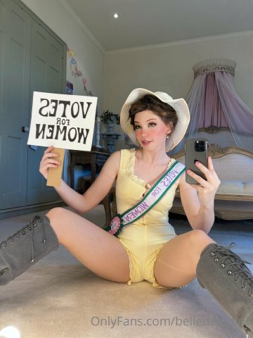 Belle Delphine Votes For Women Onlyfans Set Leaked - #23