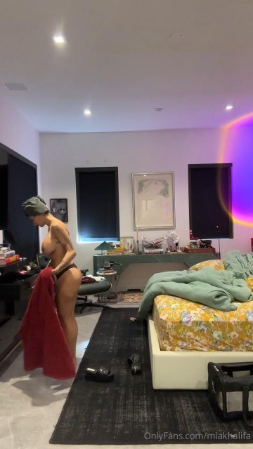 Mia Khalifa Nude Dressing OnlyFans Video Leaked - #28