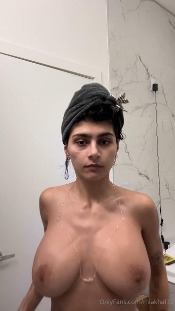 Mia Khalifa Nude Dressing OnlyFans Video Leaked - #10