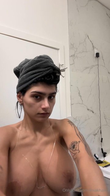Mia Khalifa Nude Dressing OnlyFans Video Leaked - #3