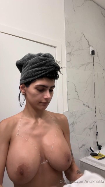 Mia Khalifa Nude Dressing OnlyFans Video Leaked - #21