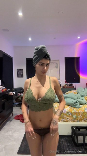 Mia Khalifa Nude Dressing OnlyFans Video Leaked - #12