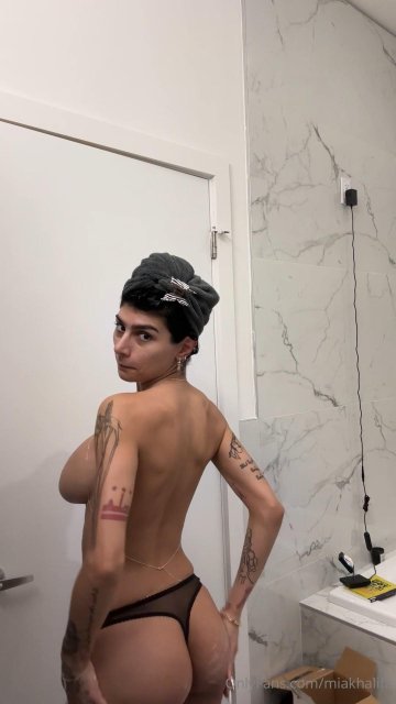 Mia Khalifa Nude Dressing OnlyFans Video Leaked - #31