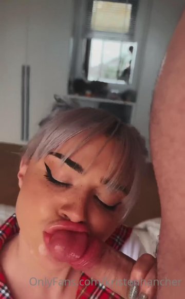 Kristen Hancher Nude Blowjob Cumshot Onlyfans Video Leaked - #9