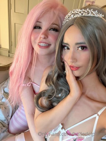 Belle Delphine Lewd Elves Collab Onlyfans Set Leaked - #11