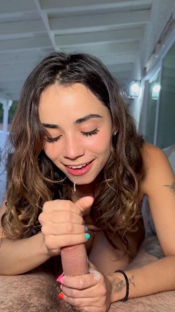 Jameliz Nude Blowjob POV OnlyFans Video Leaked - #4