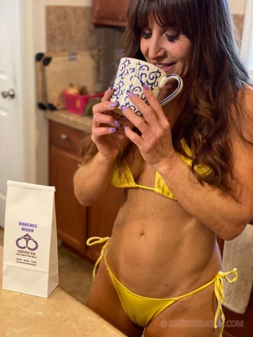 Banshee Moon Nude Bikini Coffee Onlyfans Set Leaked - #17