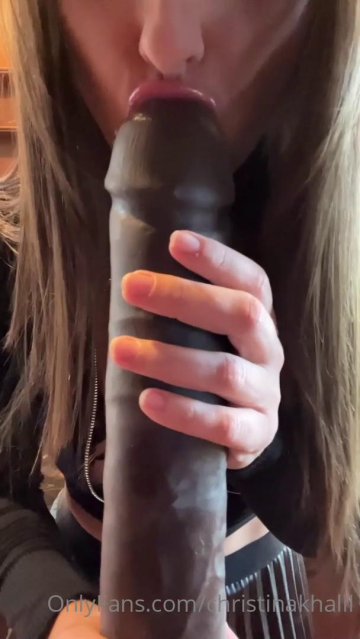 Christina Khalil BBC Dildo Boss Roleplay Onlyfans Video Leaked - #6