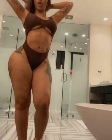 Cardi B Sexy One-Piece Modeling Video Leaked - #6