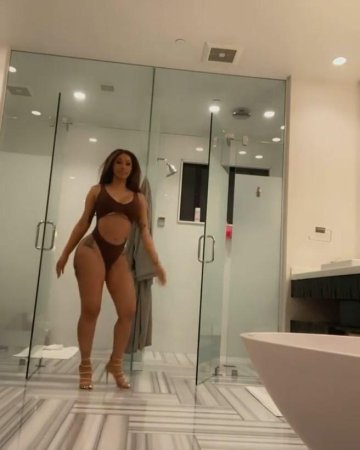 Cardi B Sexy One-Piece Modeling Video Leaked - #4