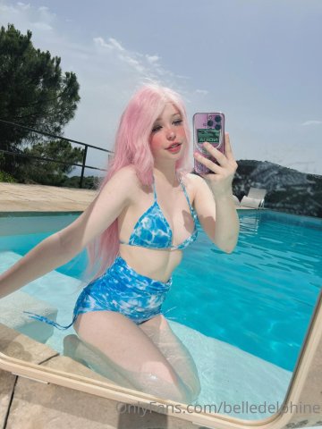 Belle Delphine Nude Pussy Pool Onlyfans Set Leaked - #34