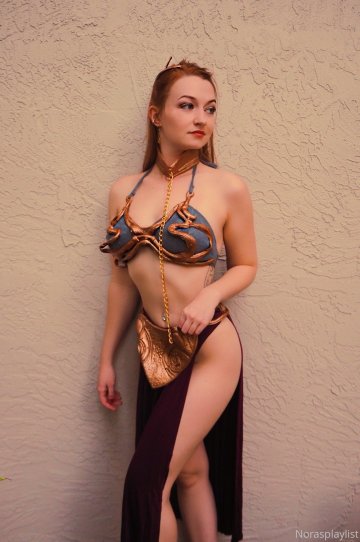 Nora Rivers Nude Slave Leia Cosplay OnlyFans Set Leaked - #7