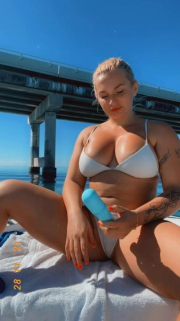 Zoie Burgher Nude Boat Dildo Masturbation Onlyfans Video Leaked - #8