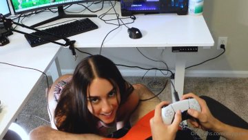 Izzy Green Video Game POV Blowjob OnlyFans Video Leaked - #2