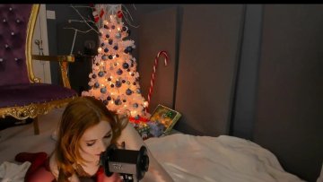 Amouranth Xmas ASMR Cookies OnlyFans Video Leaked - #13