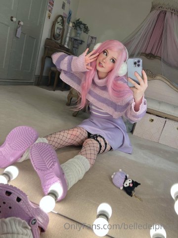 Belle Delphine Purple Crocs Full Onlyfans Set Leaked - #187