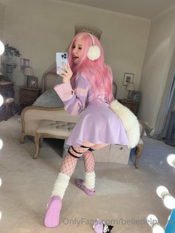 Belle Delphine Purple Crocs Full Onlyfans Set Leaked - #178