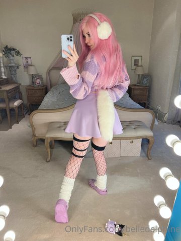 Belle Delphine Purple Crocs Full Onlyfans Set Leaked - #132