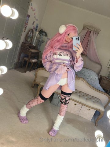 Belle Delphine Purple Crocs Full Onlyfans Set Leaked - #133