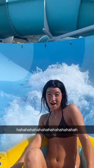 Charli D’Amelio Bikini Waterpark Video Leaked - #11