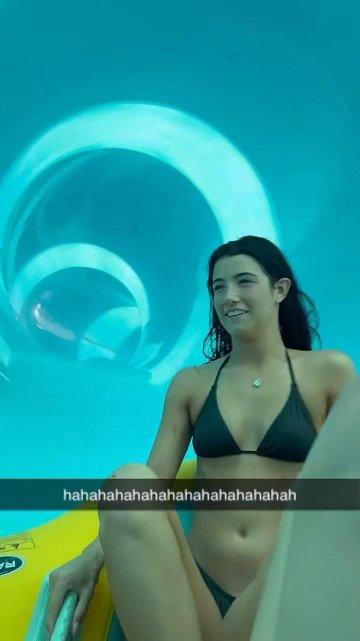 Charli D’Amelio Bikini Waterpark Video Leaked - #7