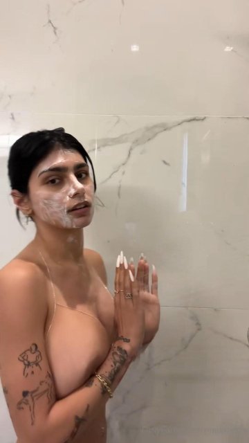 Mia Khalifa Nude Shower Shaving OnlyFans Video Leaked - #37