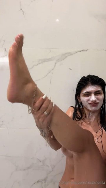 Mia Khalifa Nude Shower Shaving OnlyFans Video Leaked - #12