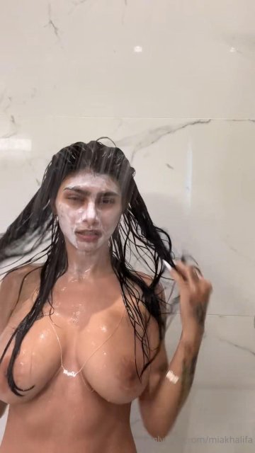 Mia Khalifa Nude Shower Shaving OnlyFans Video Leaked - #23