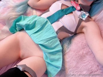 Belle Delphine Nude Miku Cosplay Onlyfans Set Leaked - #5