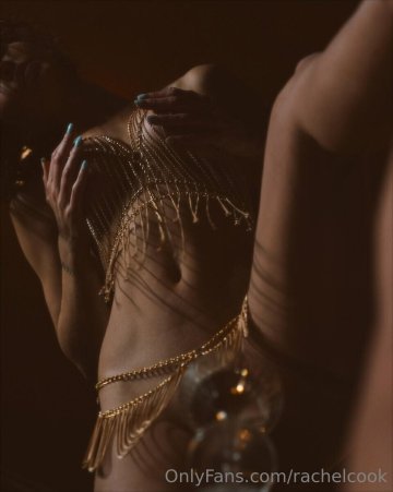 Rachel Cook Nude Chain Lingerie Posing Set Leaked - #34