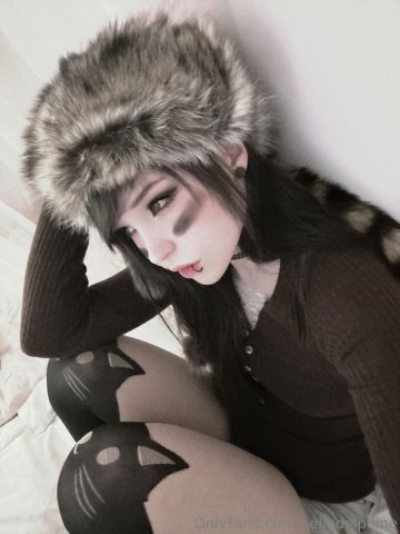 Belle Delphine Sexy Emo Raccoon Onlyfans Set Leaked - #9
