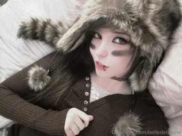 Belle Delphine Sexy Emo Raccoon Onlyfans Set Leaked - #8