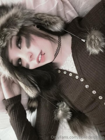 Belle Delphine Sexy Emo Raccoon Onlyfans Set Leaked - #7