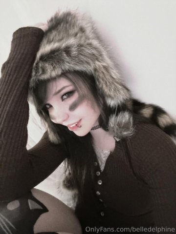 Belle Delphine Sexy Emo Raccoon Onlyfans Set Leaked - #4