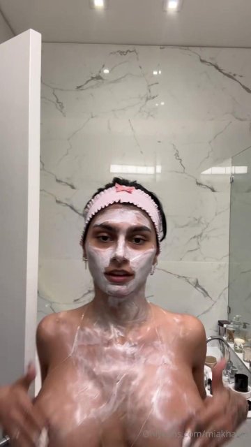 Mia Khalifa Nude Shower Prep OnlyFans Video Leaked - #13