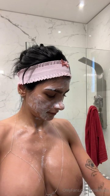 Mia Khalifa Nude Shower Prep OnlyFans Video Leaked - #3