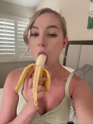 STPeach Banana Deepthroat Fansly Video Leaked - #2