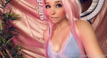 Belle Delphine Nude Pink Hair Bunny Onlyfans Set Leaked - #25