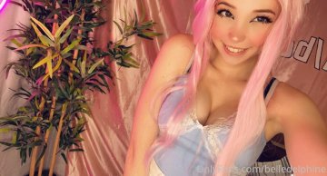 Belle Delphine Nude Pink Hair Bunny Onlyfans Set Leaked - #43