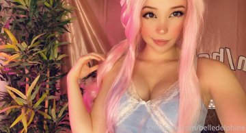Belle Delphine Nude Pink Hair Bunny Onlyfans Set Leaked - #40