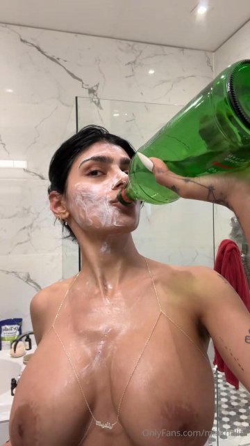 Mia Khalifa Nude Shower Prep Part 2 OnlyFans Video Leaked - #2
