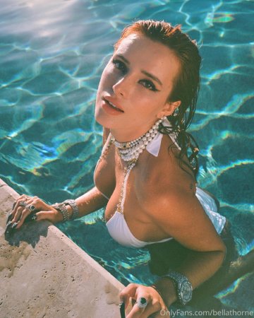 Bella Thorne Pool Bikini Onlyfans Set Leaked - #13