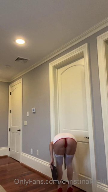 Christina Khalil Naughty Nurse PPV Onlyfans Video Leaked - #5