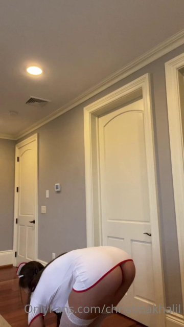 Christina Khalil Naughty Nurse PPV Onlyfans Video Leaked - #4