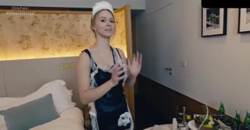 LittlePolishAngel Nude Maid Role Play OnlyFans Video Leaked - #13