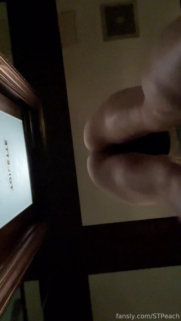 STPeach Public Toilet Skirt Tease Fansly Video Leaked - #3