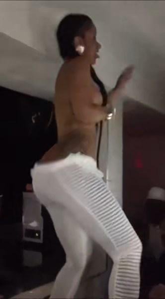 Cardi B Nude Topless Stripper Twerking Video Leaked - #3